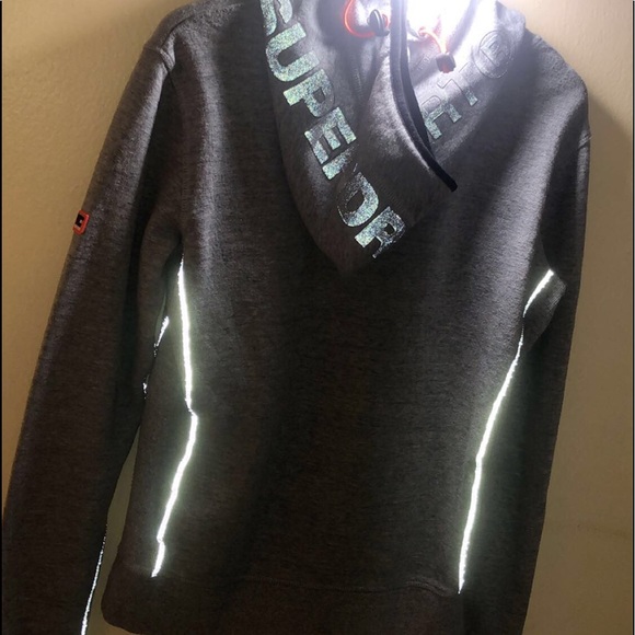 Superdry Sport Zip Up Hoodie - Picture 3 of 4